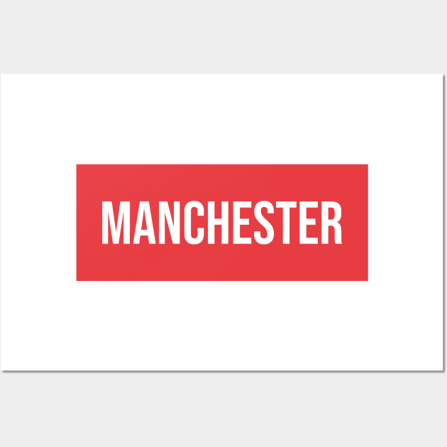 Manchester United Wall Art by GotchaFace